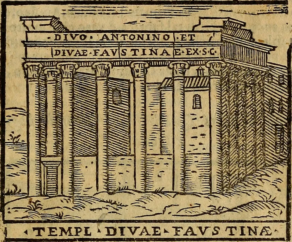 An illustration from Trattato nuouo delle cose maravigliose dell'alma città di Roma : ornato de molte figure, nel quale si discorre de 300. & più chiese, 1610, leaf 416