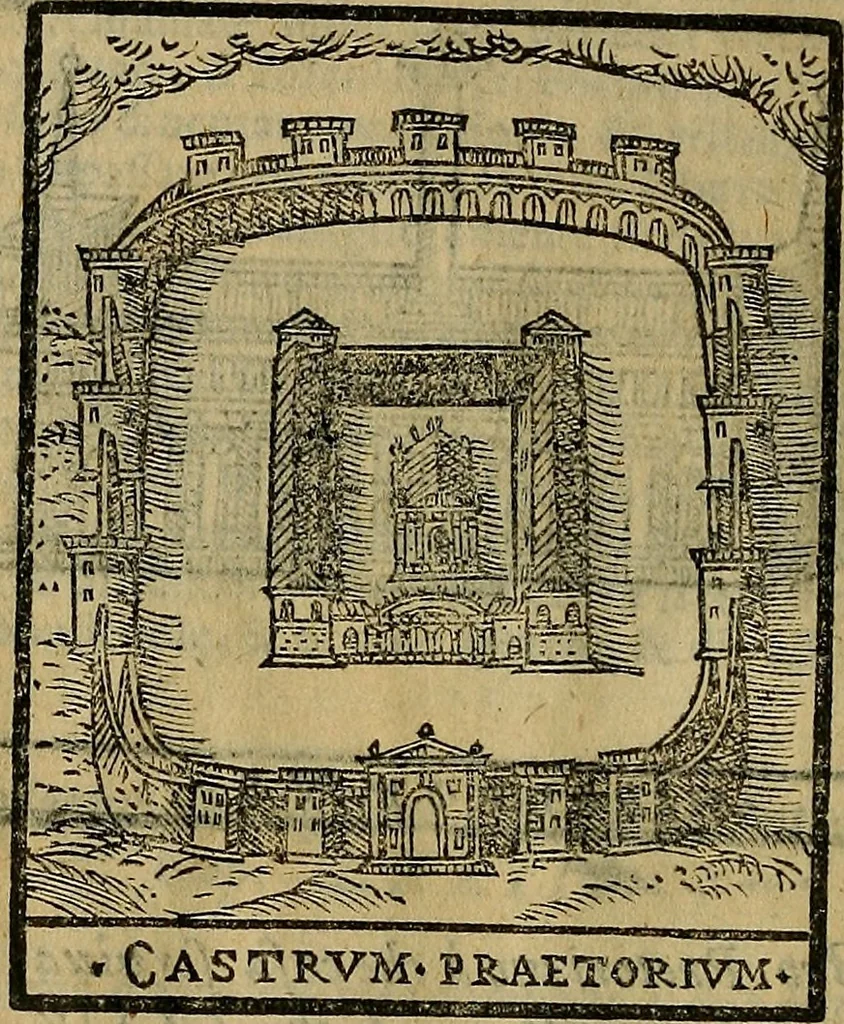 An illustration from Trattato nuouo delle cose maravigliose dell'alma città di Roma : ornato de molte figure, nel quale si discorre de 300. & più chiese, 1610, leaf 423