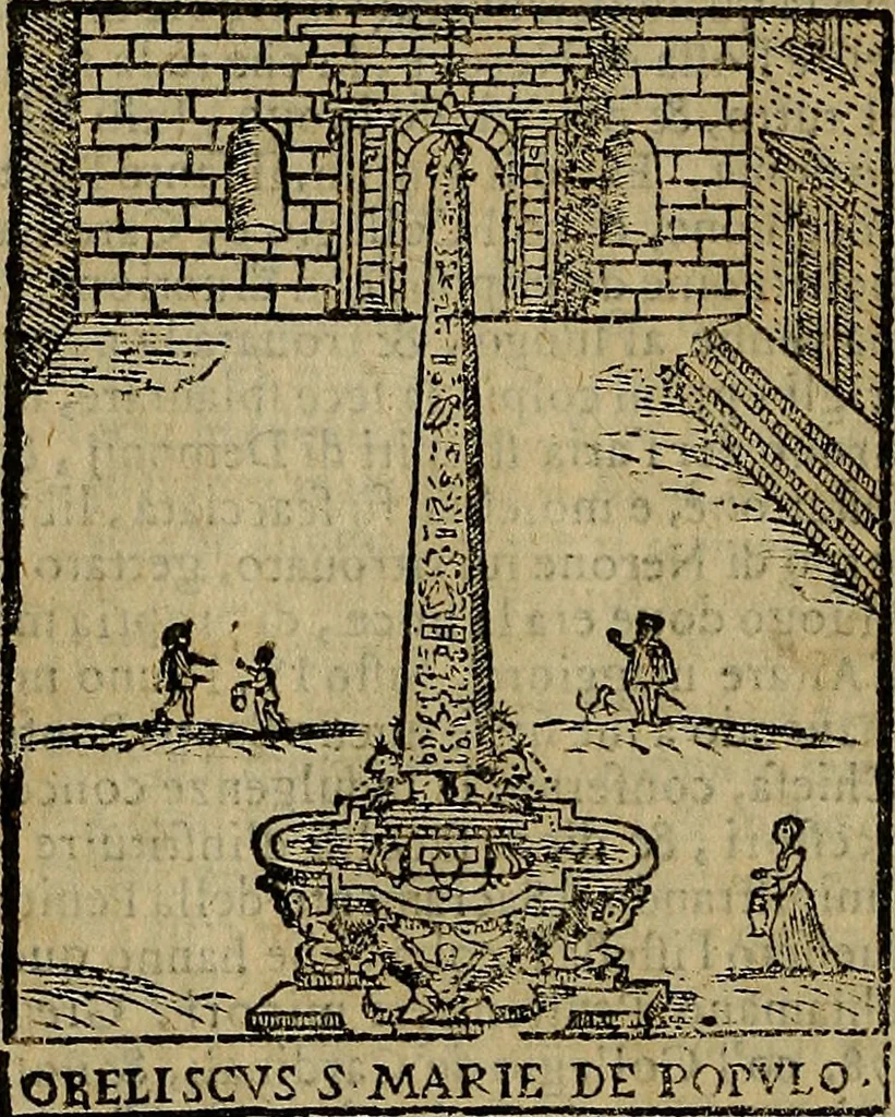 An illustration from Trattato nuouo delle cose maravigliose dell'alma città di Roma : ornato de molte figure, nel quale si discorre de 300. & più chiese, 1610, leaf 47