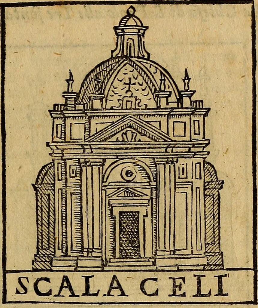 An illustration from Trattato nuouo delle cose maravigliose dell'alma città di Roma : ornato de molte figure, nel quale si discorre de 300. & più chiese, 1610, leaf 50