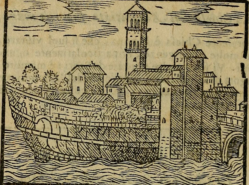 An illustration from Trattato nuouo delle cose maravigliose dell'alma città di Roma : ornato de molte figure, nel quale si discorre de 300. & più chiese, 1610, leaf 53