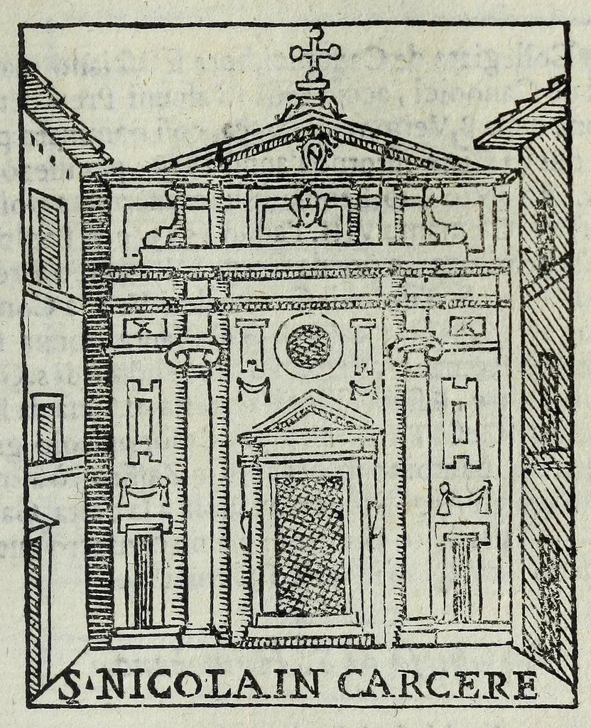 An illustration from Trattato nuouo delle cose marauigliose dell'alma città di Roma : ornato de molte figure, nel quale si discorre di 300.e piu chiese, 1625, leaf 165