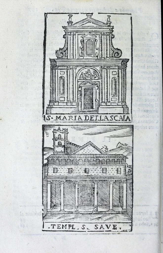 An illustration from Trattato nuouo delle cose marauigliose dell'alma città di Roma : ornato de molte figure, nel quale si discorre di 300.e piu chiese, 1625, leaf 222