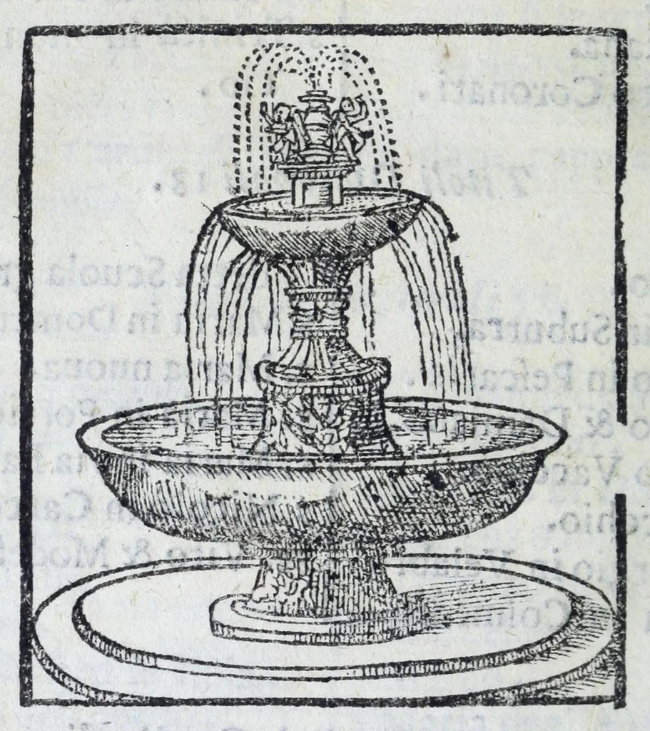 An illustration from Trattato nuouo delle cose marauigliose dell'alma città di Roma : ornato de molte figure, nel quale si discorre di 300.e piu chiese, 1625, leaf 24