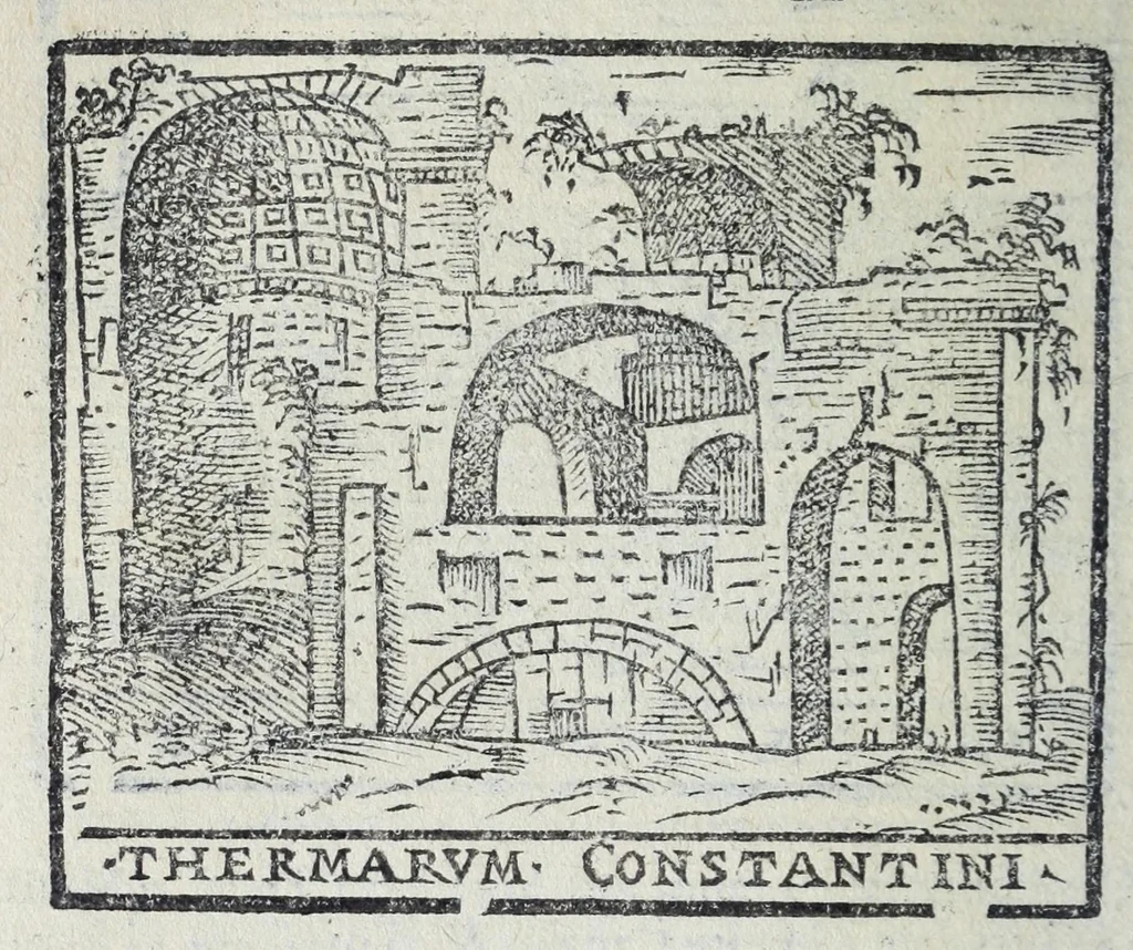 An illustration from Trattato nuouo delle cose marauigliose dell'alma città di Roma : ornato de molte figure, nel quale si discorre di 300.e piu chiese, 1625, leaf 300