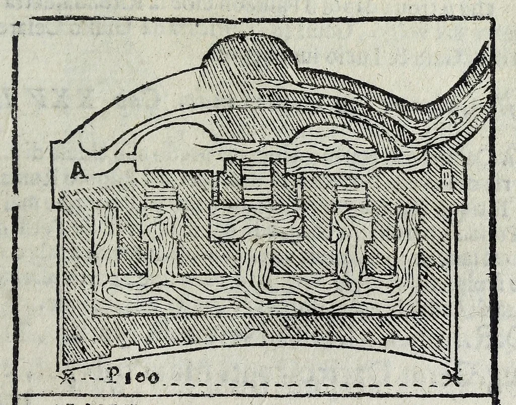 An illustration from Trattato nuouo delle cose marauigliose dell'alma città di Roma : ornato de molte figure, nel quale si discorre di 300.e piu chiese, 1625, leaf 325