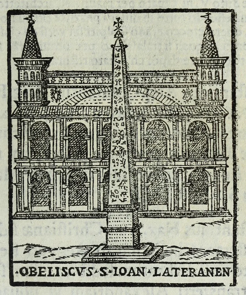 An illustration from Trattato nuouo delle cose marauigliose dell'alma città di Roma : ornato de molte figure, nel quale si discorre di 300.e piu chiese, 1625, leaf 341