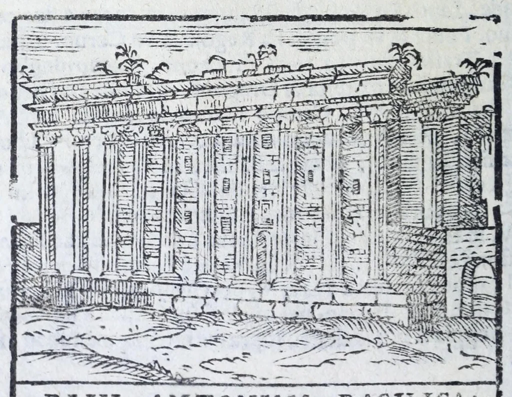 An illustration from Trattato nuouo delle cose marauigliose dell'alma città di Roma : ornato de molte figure, nel quale si discorre di 300.e piu chiese, 1625, leaf 386