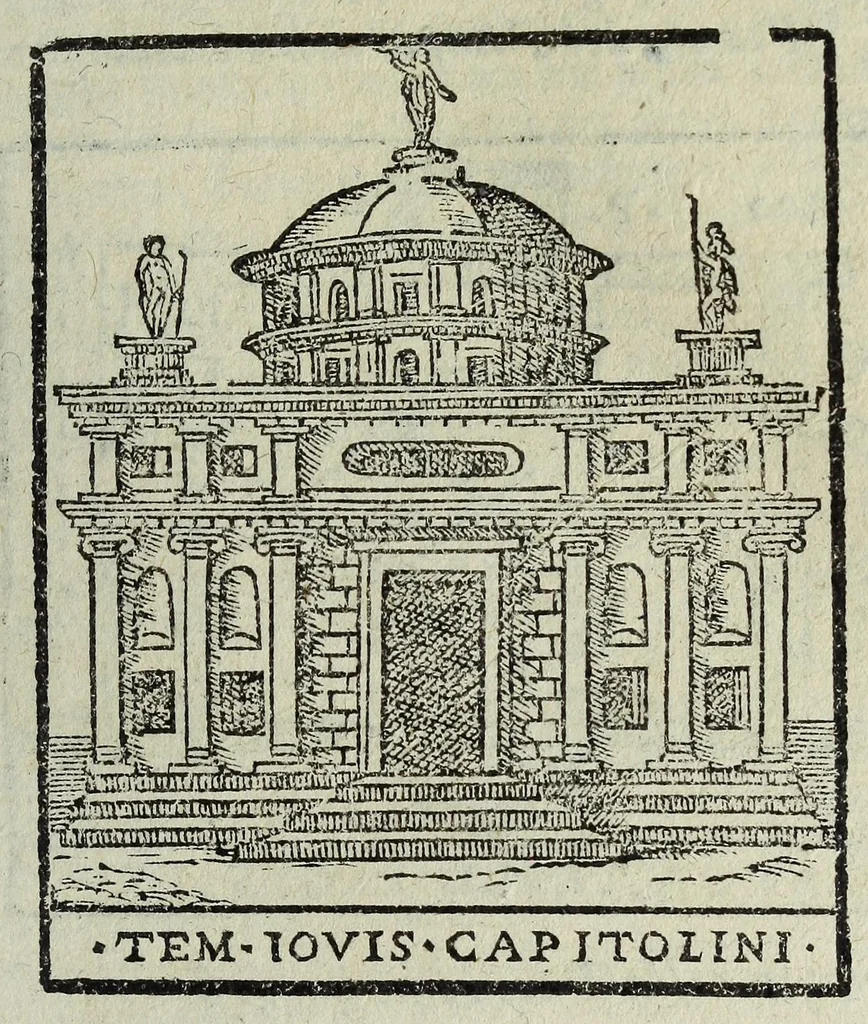 An illustration from Trattato nuouo delle cose marauigliose dell'alma città di Roma : ornato de molte figure, nel quale si discorre di 300.e piu chiese, 1625, leaf 411