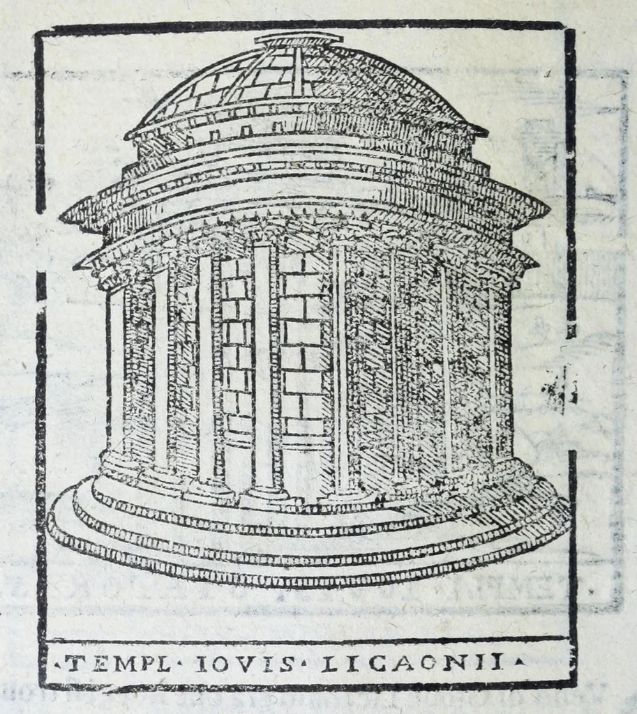 An illustration from Trattato nuouo delle cose marauigliose dell'alma città di Roma : ornato de molte figure, nel quale si discorre di 300.e piu chiese, 1625, leaf 418