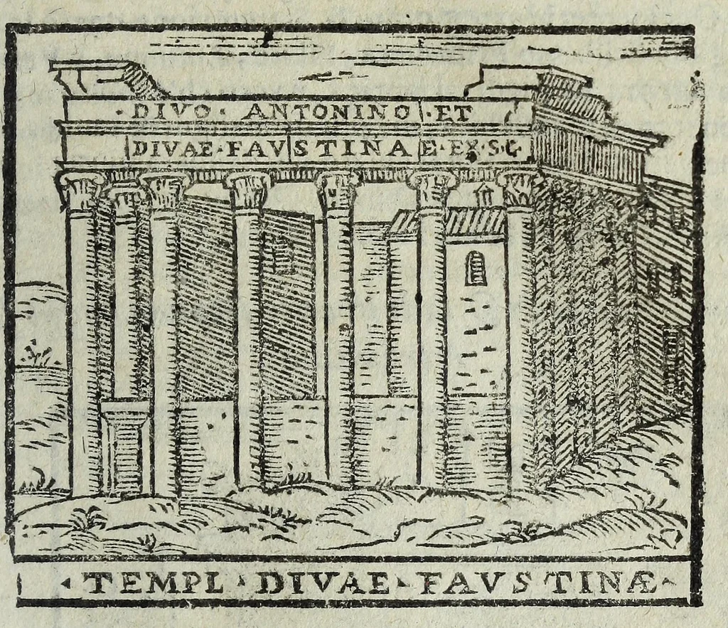An illustration from Trattato nuouo delle cose marauigliose dell'alma città di Roma : ornato de molte figure, nel quale si discorre di 300.e piu chiese, 1625, leaf 425