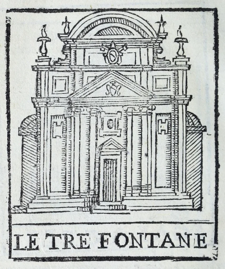An illustration from Trattato nuouo delle cose marauigliose dell'alma città di Roma : ornato de molte figure, nel quale si discorre di 300.e piu chiese, 1625, leaf 60