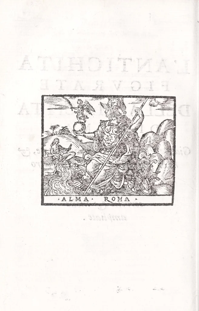 An illustration from Trattato nuouo delle cose marauigliose dell'alma città di Roma : ornato de molte figure, nel quale si discorre de 300 & più chiese, 1615, leaf 264