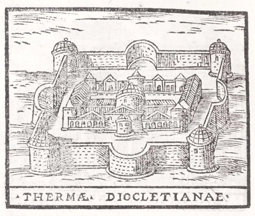 An illustration from Trattato nuouo delle cose marauigliose dell'alma città di Roma : ornato de molte figure, nel quale si discorre de 300 & più chiese, 1615, leaf 292