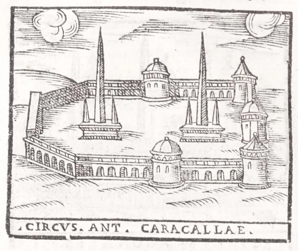 An illustration from Trattato nuouo delle cose marauigliose dell'alma città di Roma : ornato de molte figure, nel quale si discorre de 300 & più chiese, 1615, leaf 300