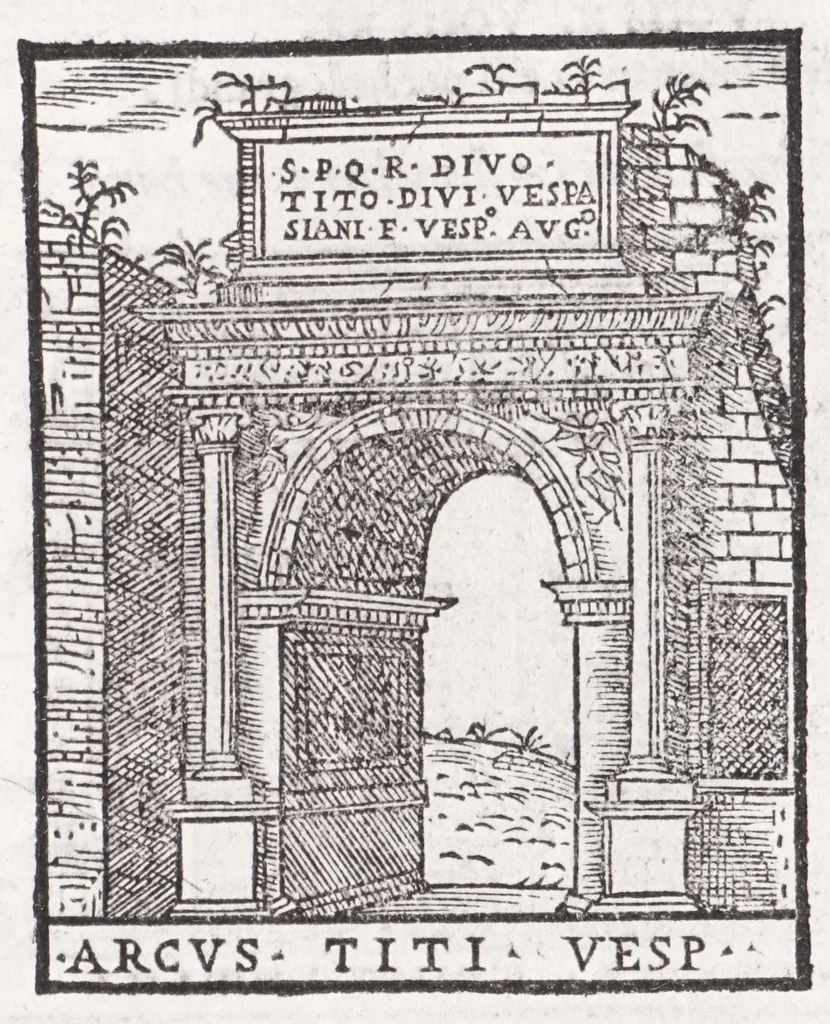 An illustration from Trattato nuouo delle cose marauigliose dell'alma città di Roma : ornato de molte figure, nel quale si discorre de 300 & più chiese, 1615, leaf 311