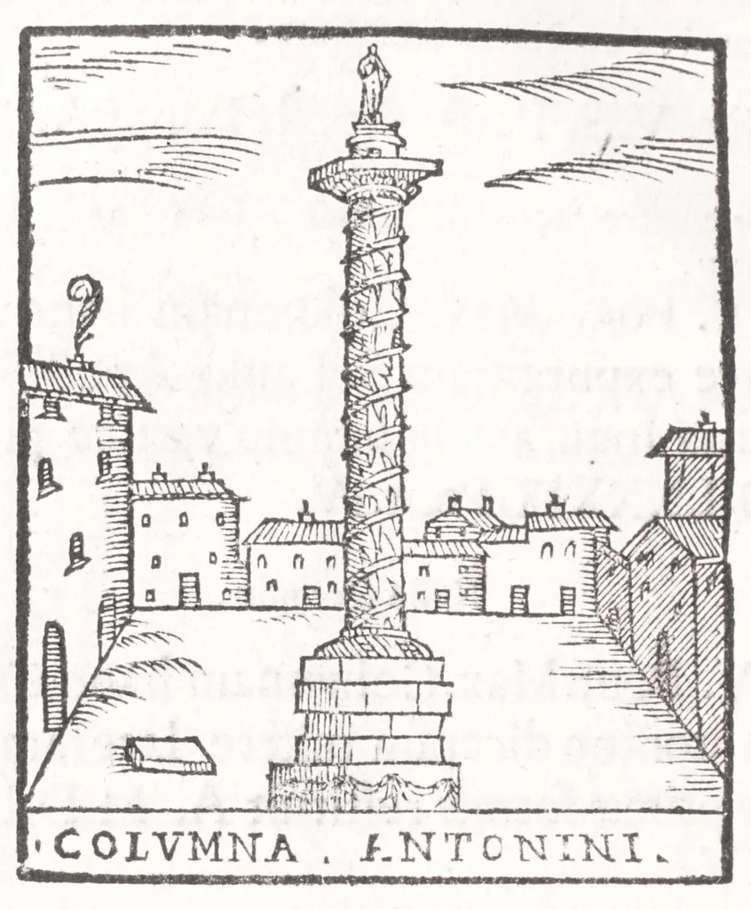 An illustration from Trattato nuouo delle cose marauigliose dell'alma città di Roma : ornato de molte figure, nel quale si discorre de 300 & più chiese, 1615, leaf 322