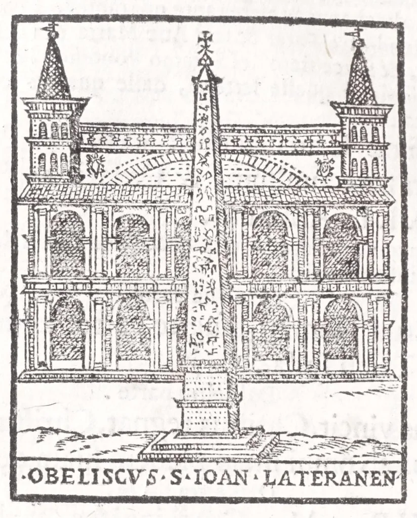 An illustration from Trattato nuouo delle cose marauigliose dell'alma città di Roma : ornato de molte figure, nel quale si discorre de 300 & più chiese, 1615, leaf 334