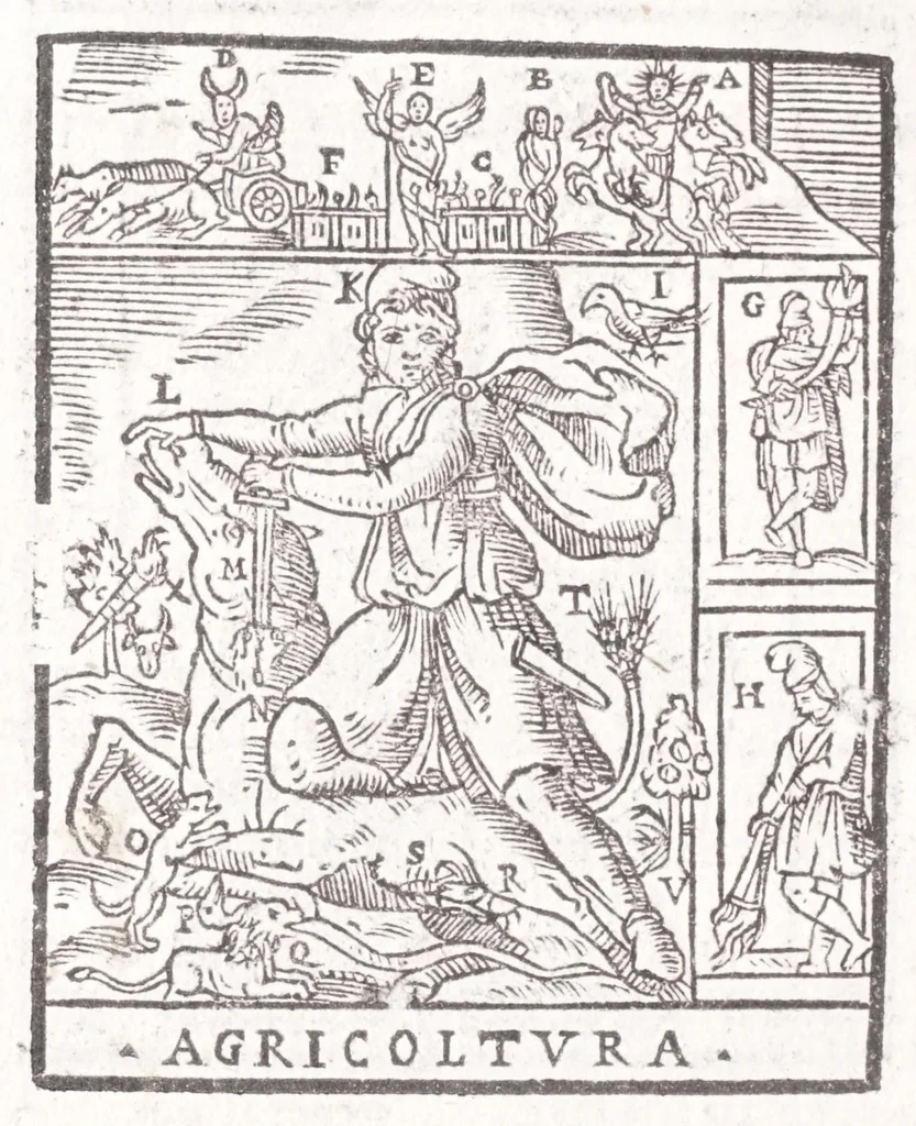 An illustration from Trattato nuouo delle cose marauigliose dell'alma città di Roma : ornato de molte figure, nel quale si discorre de 300 & più chiese, 1615, leaf 358