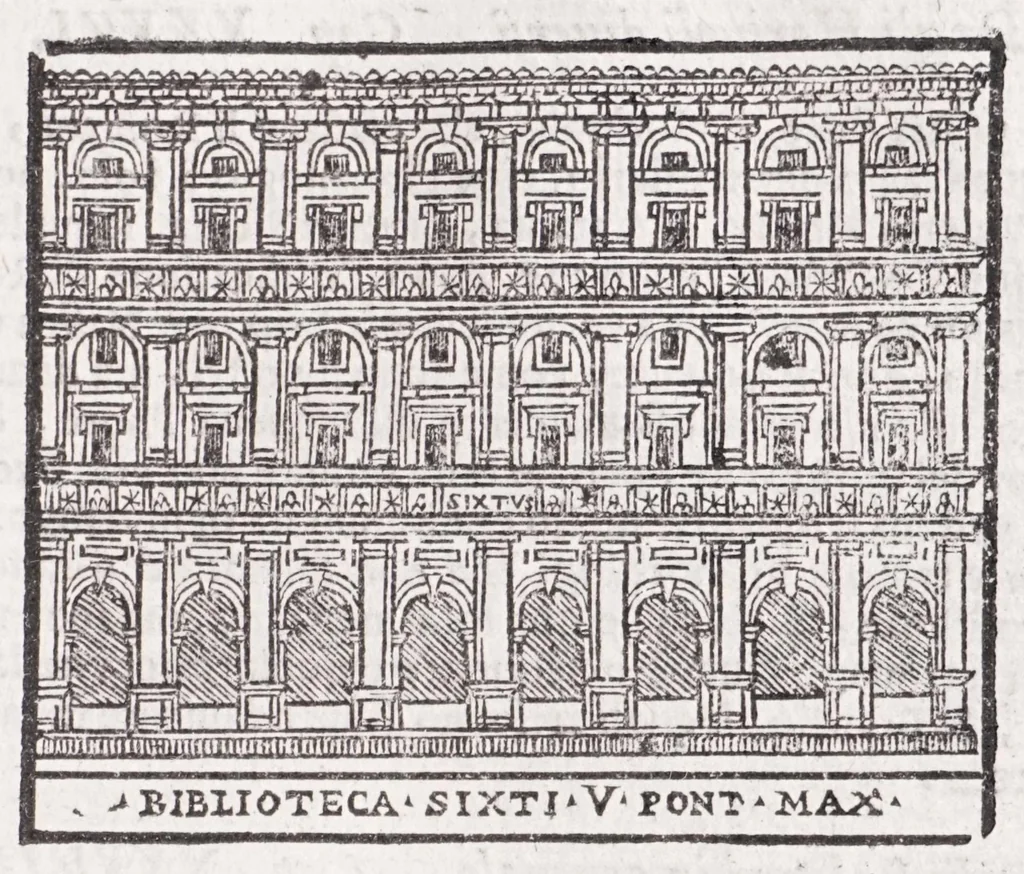 An illustration from Trattato nuouo delle cose marauigliose dell'alma città di Roma : ornato de molte figure, nel quale si discorre de 300 & più chiese, 1615, leaf 369