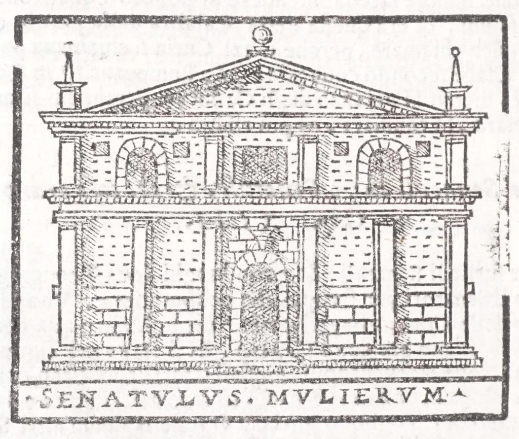 An illustration from Trattato nuouo delle cose marauigliose dell'alma città di Roma : ornato de molte figure, nel quale si discorre de 300 & più chiese, 1615, leaf 376