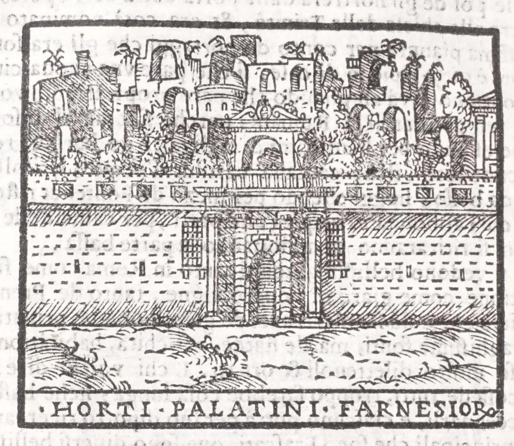 An illustration from Trattato nuouo delle cose marauigliose dell'alma città di Roma : ornato de molte figure, nel quale si discorre de 300 & più chiese, 1615, leaf 392