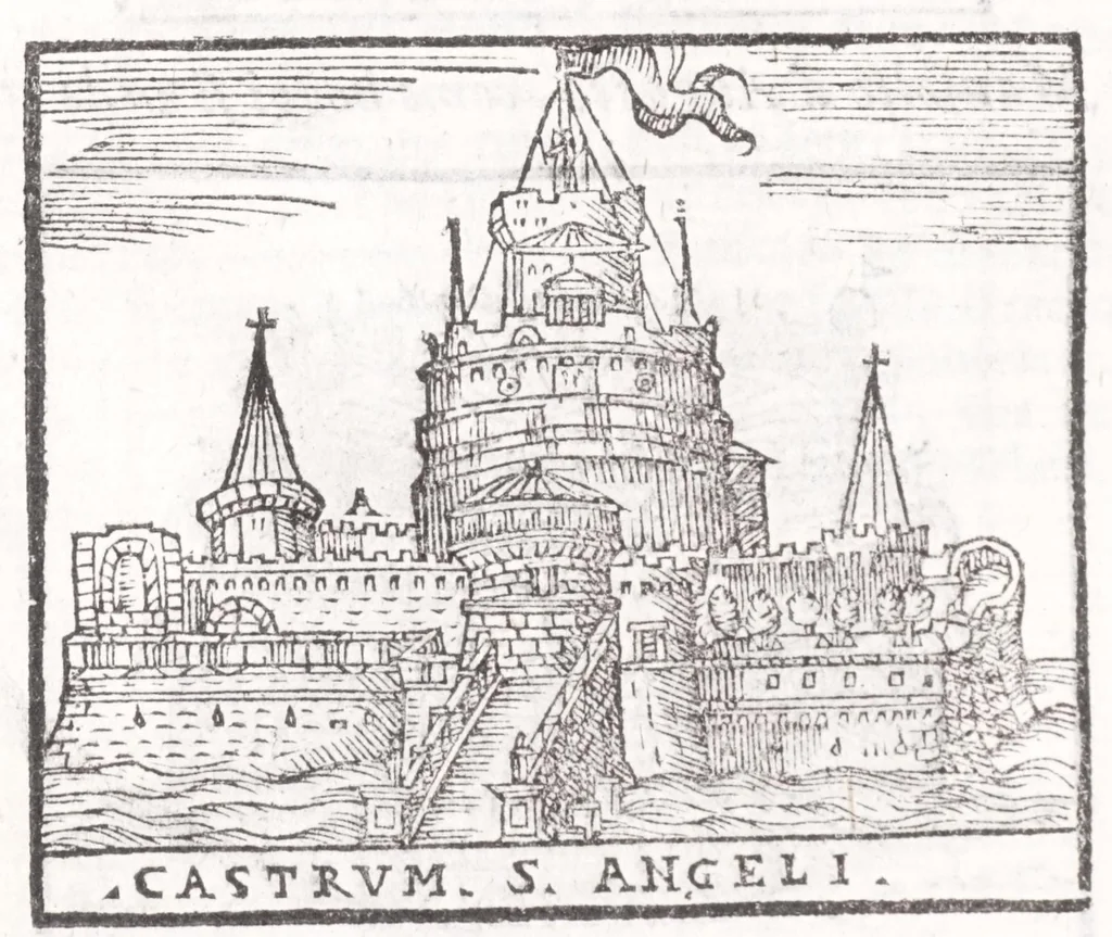 An illustration from Trattato nuouo delle cose marauigliose dell'alma città di Roma : ornato de molte figure, nel quale si discorre de 300 & più chiese, 1615, leaf 400
