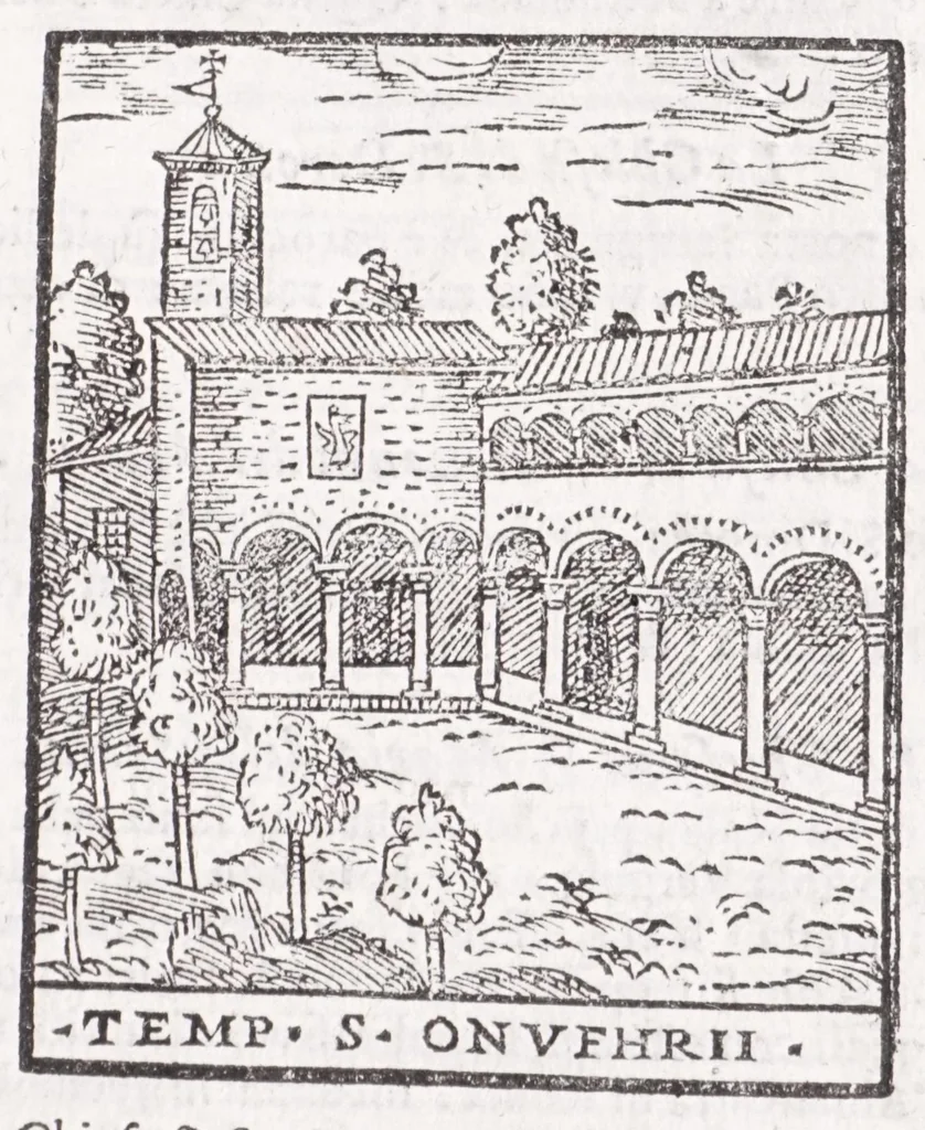 An illustration from Trattato nuouo delle cose marauigliose dell'alma città di Roma : ornato de molte figure, nel quale si discorre de 300 & più chiese, 1615, leaf 57