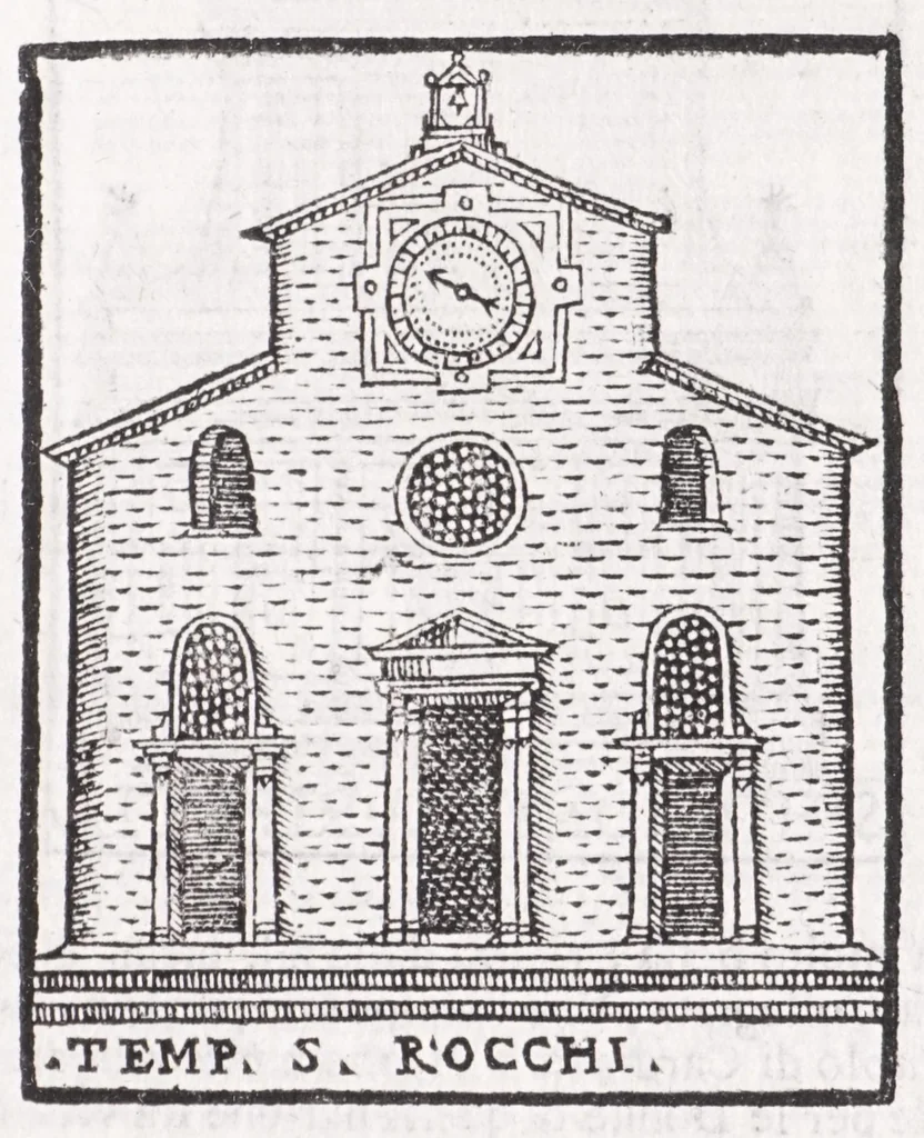 An illustration from Trattato nuouo delle cose marauigliose dell'alma città di Roma : ornato de molte figure, nel quale si discorre de 300 & più chiese, 1615, leaf 87