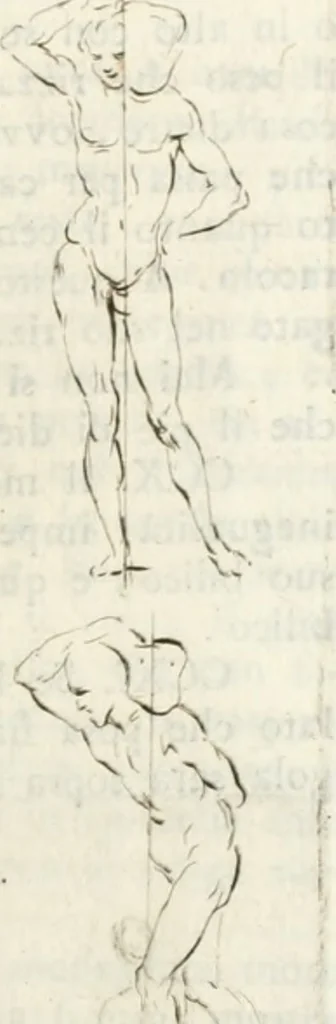 An illustration from Trattato della pittura, 1792, leaf 136