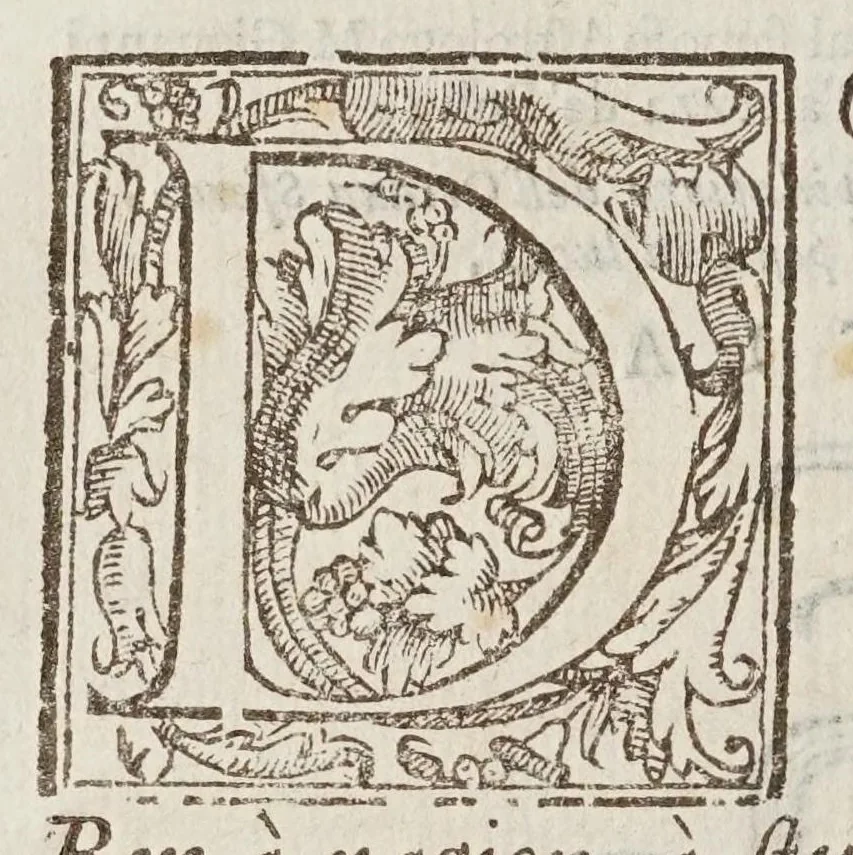 An illustration from Trattato vtilissimo et particolarissimo del flusso & riflusso del mare, 1589, leaf 6