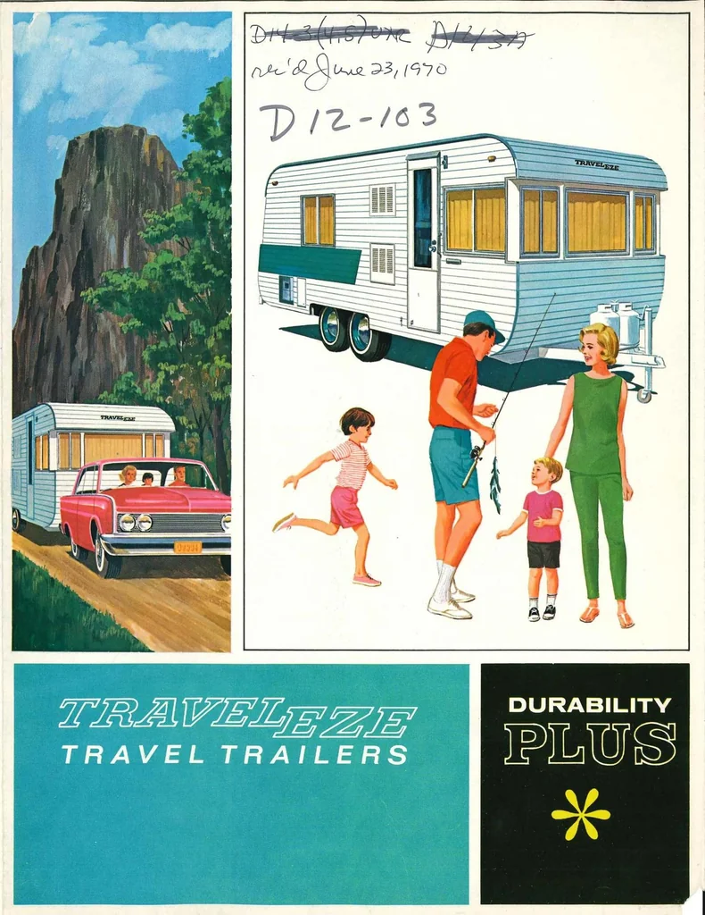 An illustration from TravelEze Campers 1970, 1970, leaf 0
