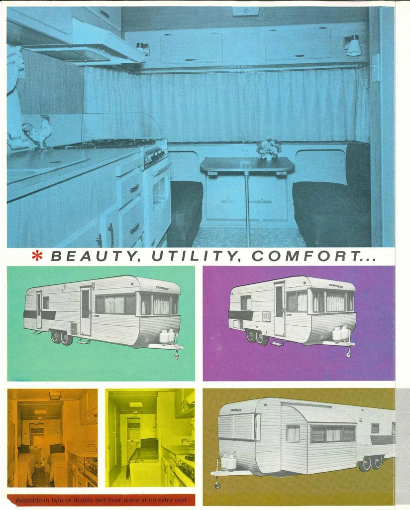 An illustration from TravelEze Campers 1970, 1970, leaf 1