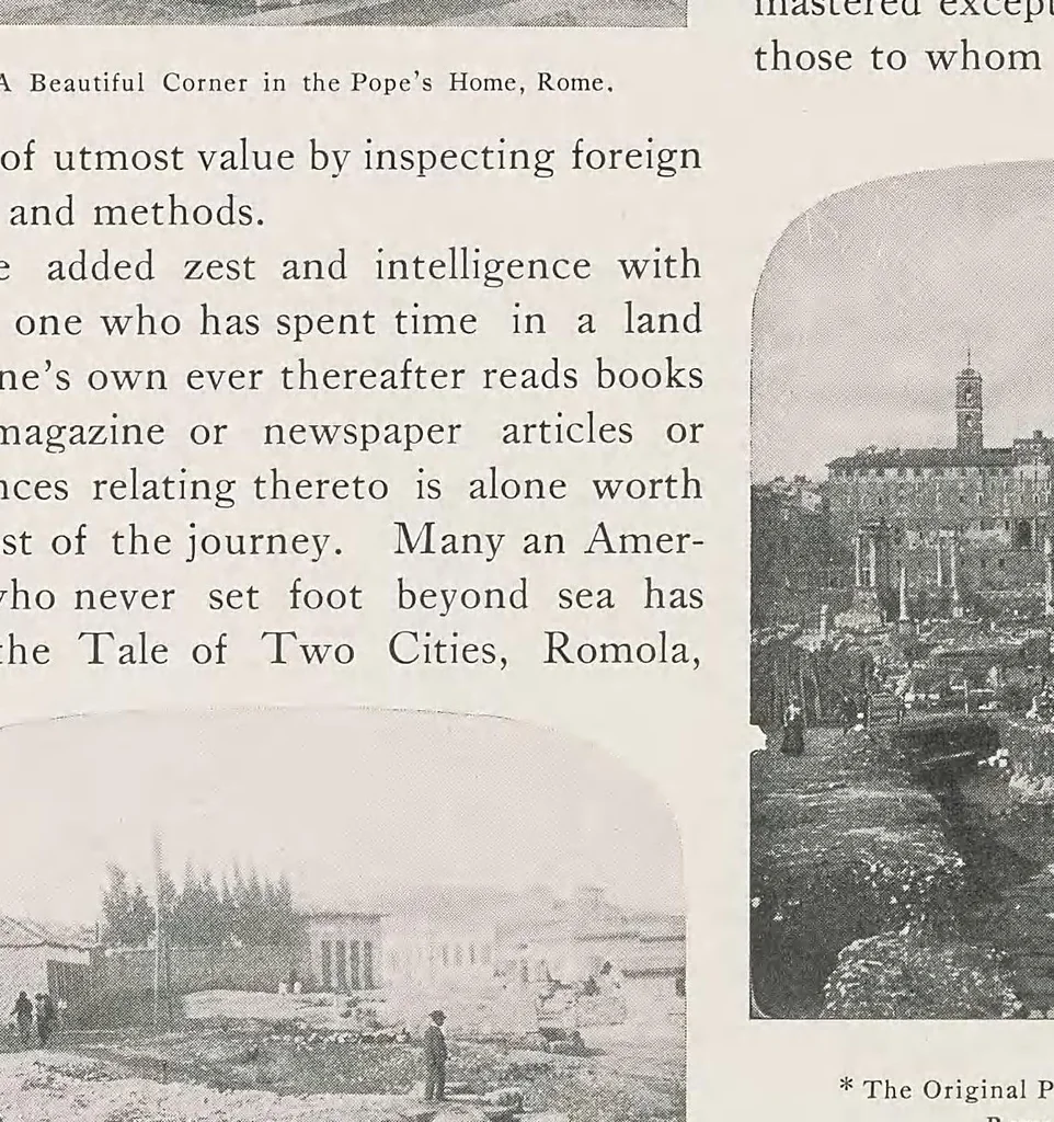 An illustration from The Traveller, 1902, leaf 48