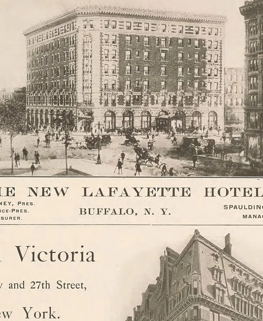 An illustration from The Traveller, 1902, leaf 87