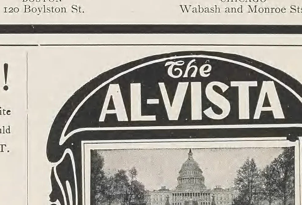 An illustration from The Traveller, 1902, leaf 94