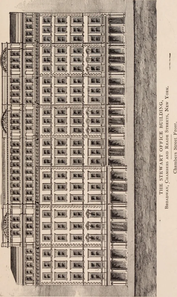 An illustration from Travellers' guide, New York, 1883, leaf 32