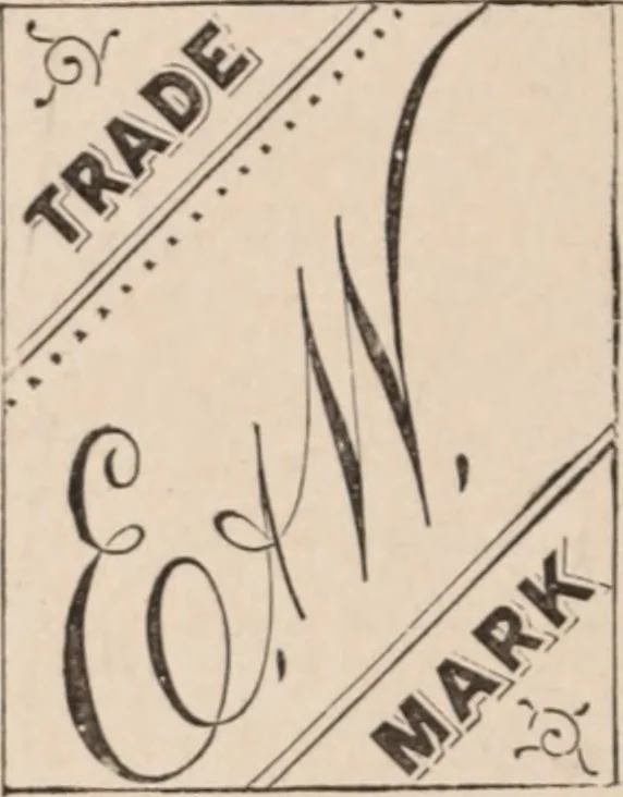 An illustration from Travellers' guide, New York, 1883, leaf 39