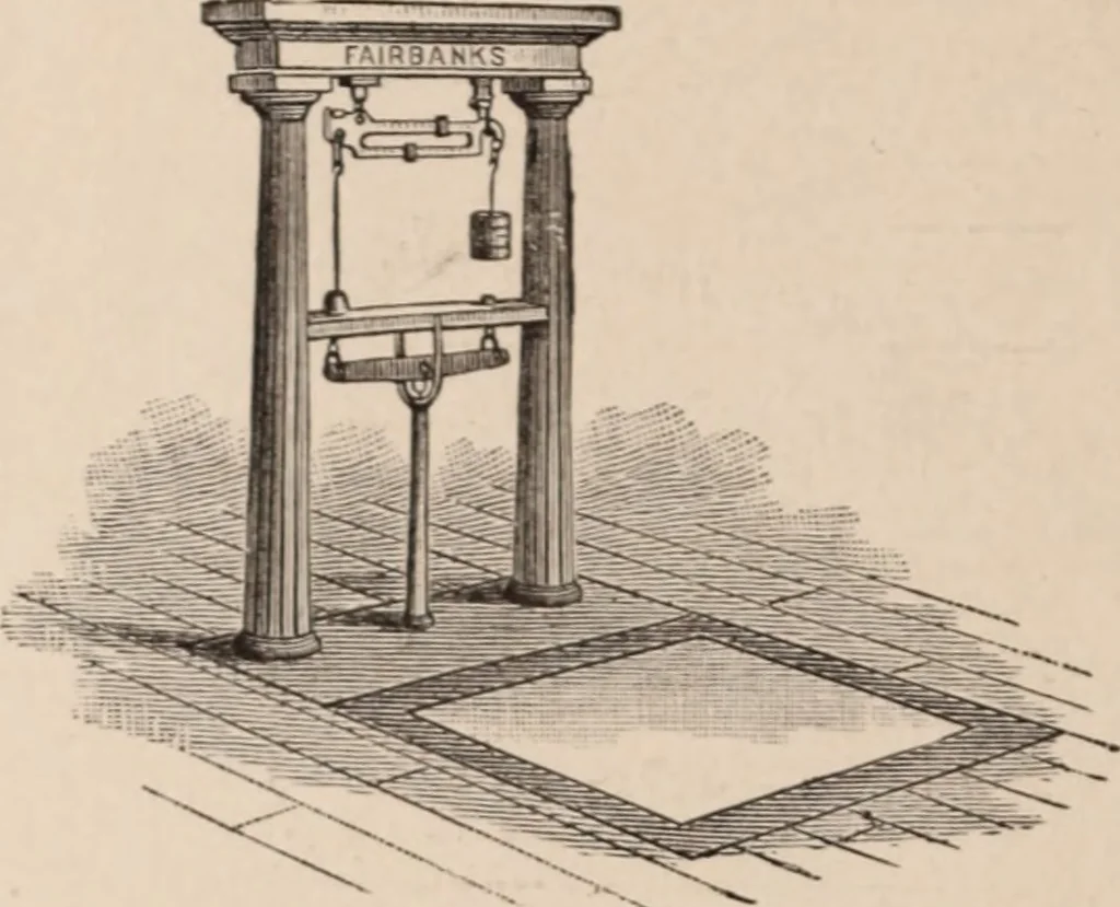 An illustration from Travellers' guide, New York, 1883, leaf 55