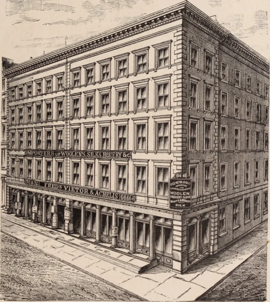 An illustration from Travellers' guide, New York, 1883, leaf 72