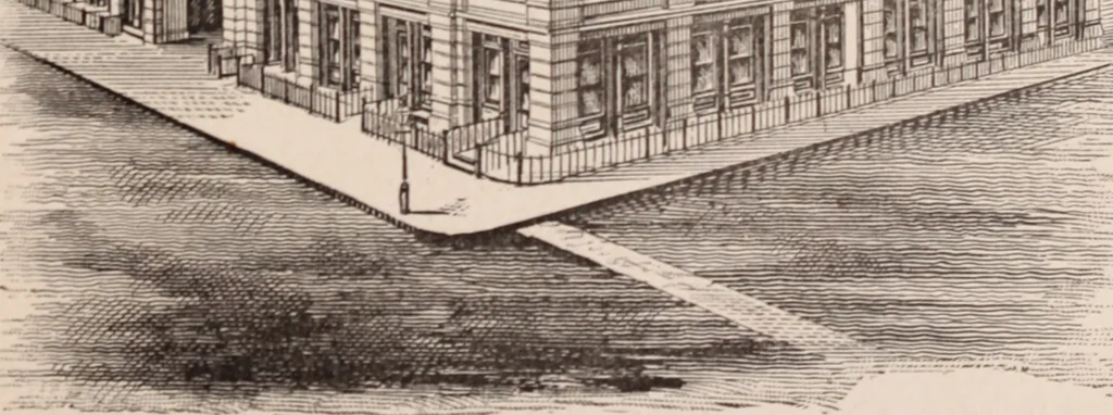 An illustration from Travellers' guide, New York, 1883, leaf 74
