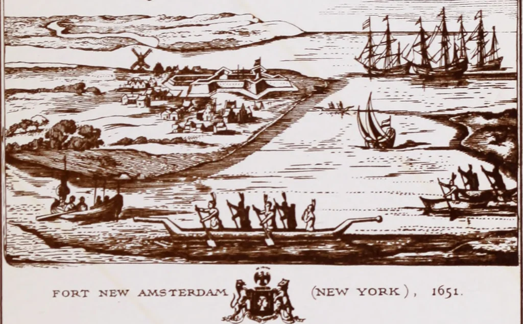 An illustration from Travellers' guide, New York, 1883, leaf 98