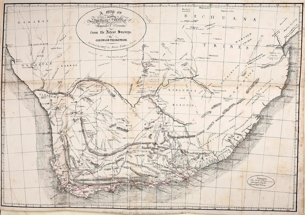 An illustration from Travels and adventures in Southern Africa, 1827, leaf 467