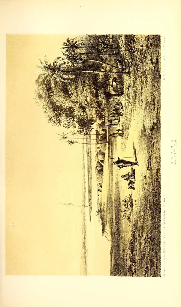 An illustration from Travels and discoveries in North and Central Africa : being a journal of an expedition undertaken under the auspices of H.B.M.'s government in the years 1849-1855, 1857, leaf 197