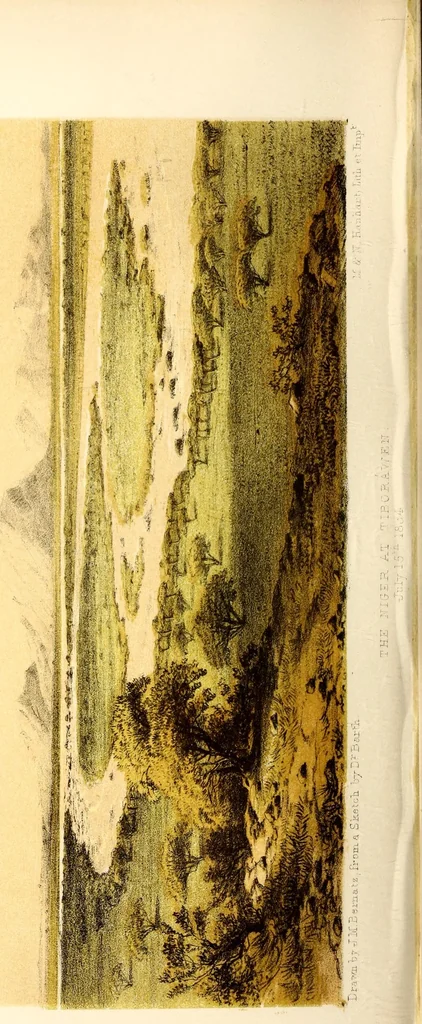 An illustration from Travels and discoveries in North and Central Africa : being a journal of an expedition undertaken under the auspices of H.B.M.'s government in the years 1849-1855, 1857, leaf 298