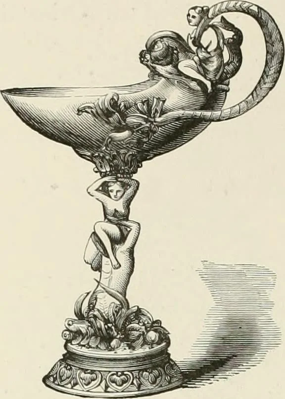 An illustration from Travels in South Kensington, with notes on Decorative art and architecture in England, 1882, leaf 103
