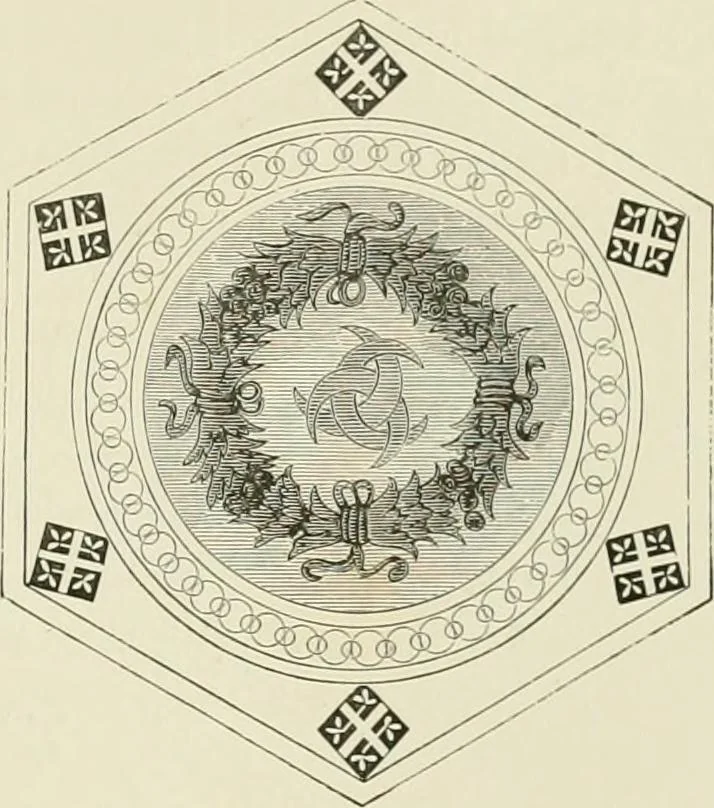An illustration from Travels in South Kensington, with notes on Decorative art and architecture in England, 1882, leaf 114