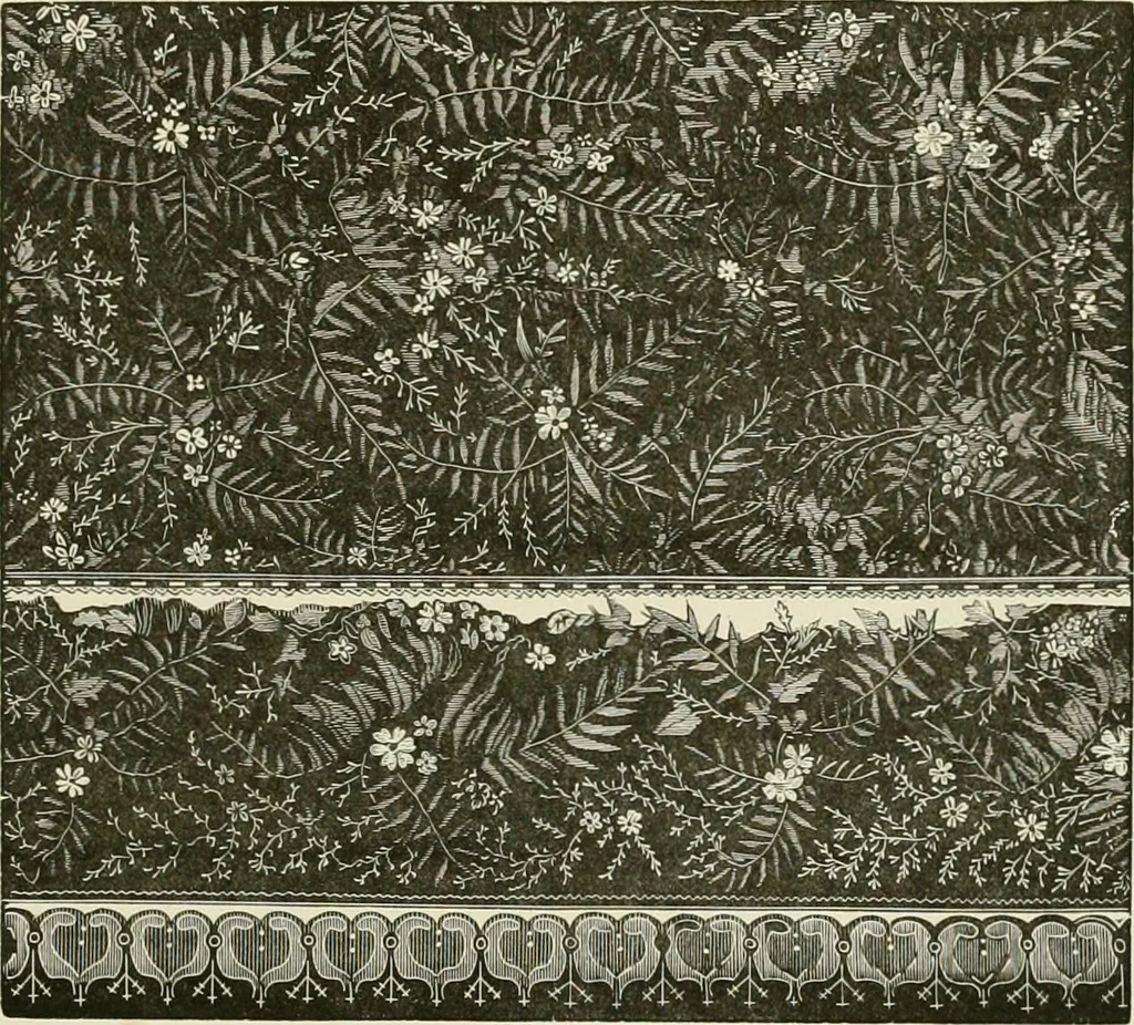 An illustration from Travels in South Kensington, with notes on Decorative art and architecture in England, 1882, leaf 130