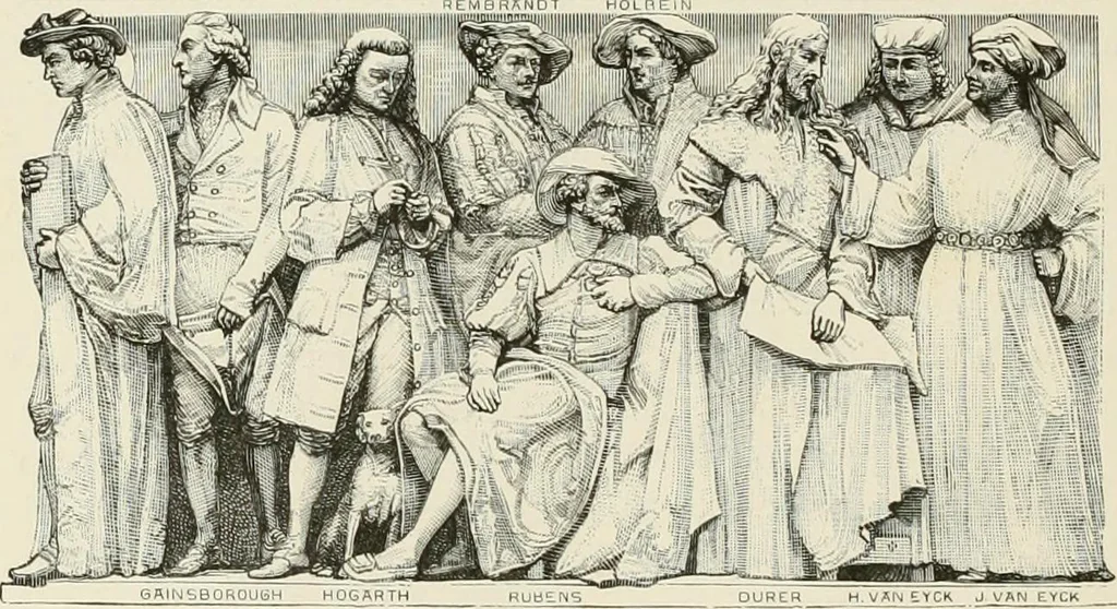An illustration from Travels in South Kensington, with notes on Decorative art and architecture in England, 1882, leaf 139
