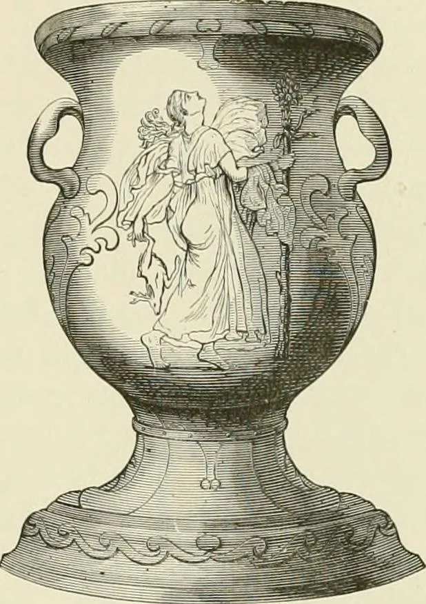 An illustration from Travels in South Kensington, with notes on Decorative art and architecture in England, 1882, leaf 170